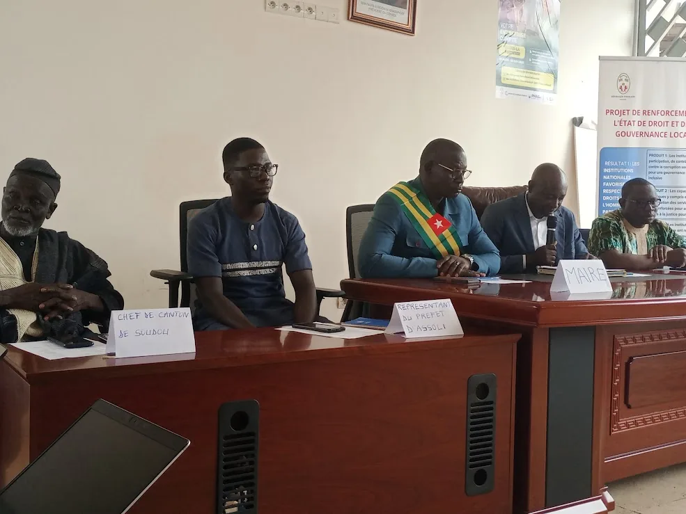 Cérémonie d’ouverture de l’atelier de formulation de la vision du PDC d’Assoli